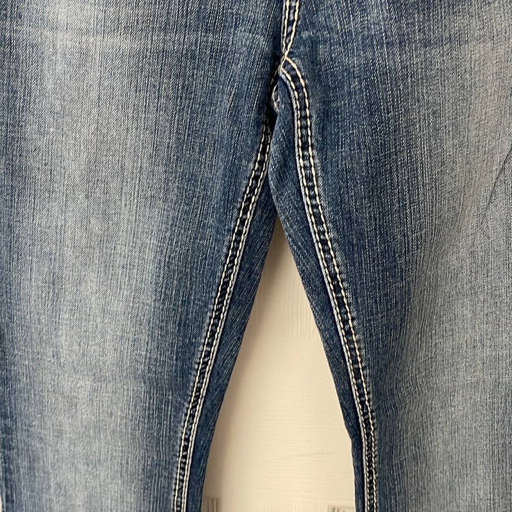 Rock & Roll Denim Mid Rise Riding Jeans - Picture 5 of 9